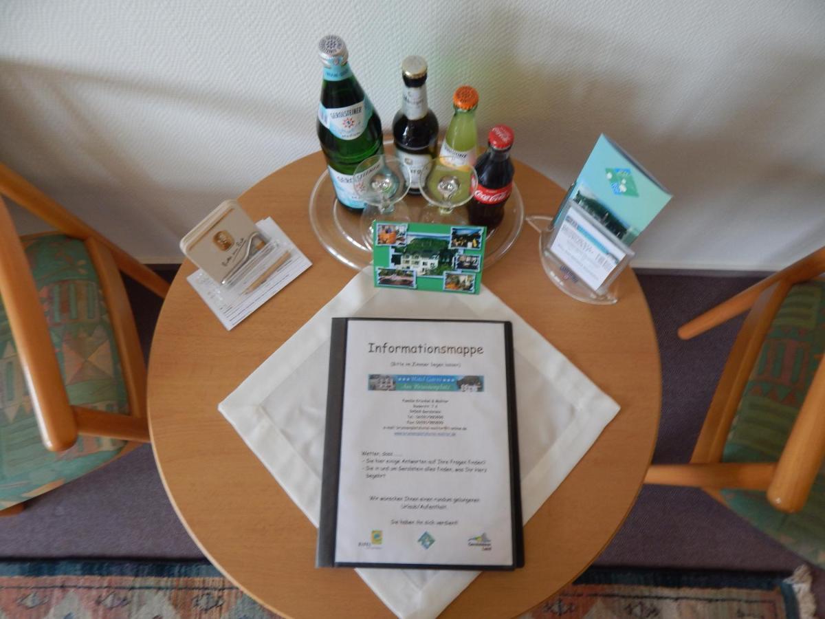 Hotel garni Am Brunnenplatz Gerolstein Eksteriør bilde